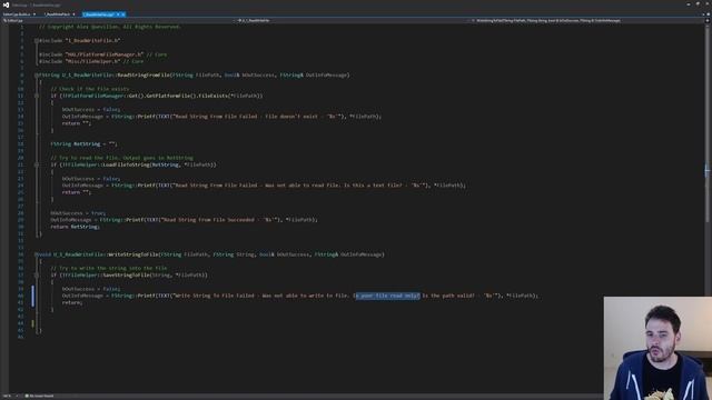 UE5 C++ 1 - How To Read and Write Text Files with C++? - Unreal Engine Tutorial Editor CPP смотреть онлайн