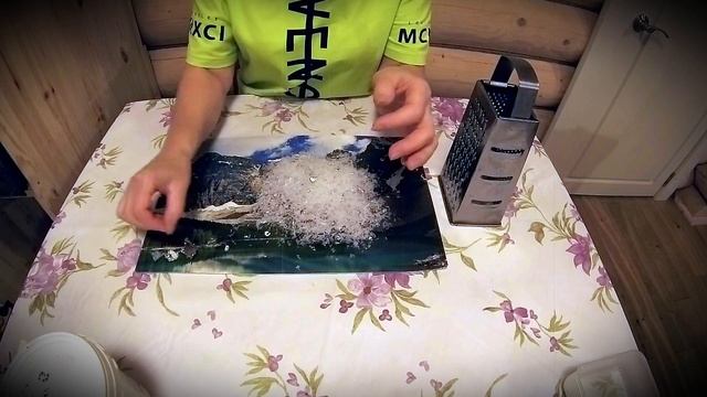 Как сделать искусственный снег своими руками за 5 минут. смотреть онлайн