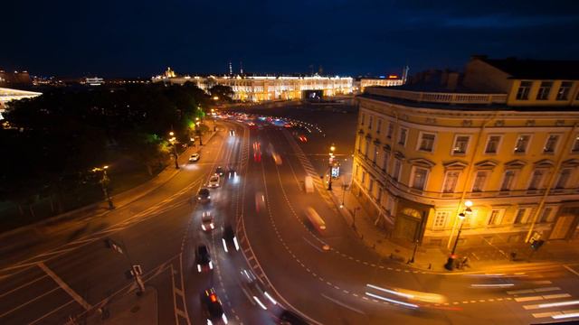 Timelapse Saint-Petersburg: Days and nights of the Palace Square Дни и ночи Дворцовой смотреть онлайн