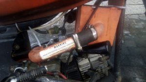 эксперимент. резонатор впуска на 4-х тактнике .