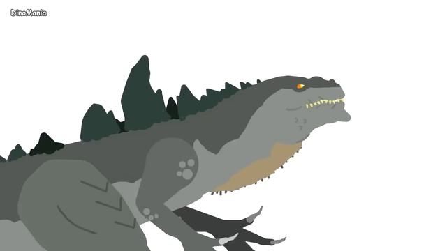 DinoMania - UNRELEASED animations | Godzilla and Dinosaurs cartoons - part 1 смотреть онлайн