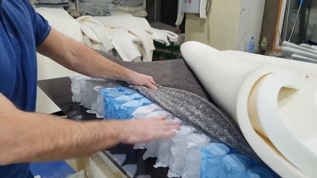 Конский волос, мемори, латекс и семизональный пружинный блок ТФК 256п/м.2. смотреть онлайн