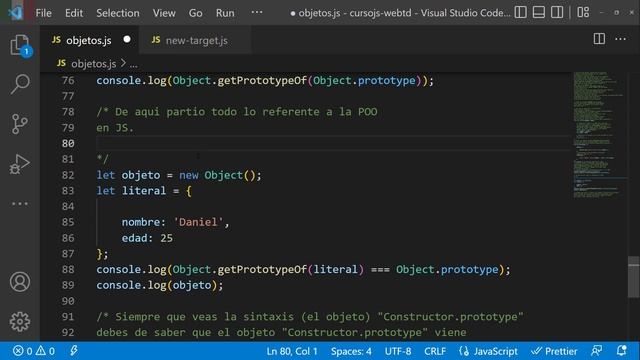 Clases en JavaScript | Programación Orientada a Objetos - Propiedad prototype en JavaScript смотреть онлайн