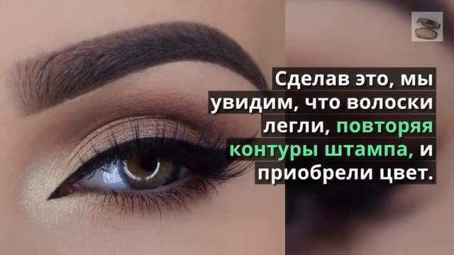 Штамп для бровей Eyebrow Beauty Stamp обзор Набор бьюти штамп смотреть онлайн