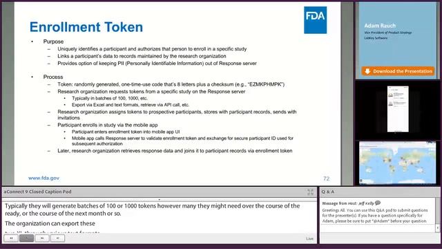 Response Server Technical Overview (6/9) FDA MyStudies App – May 9, 2019 смотреть онлайн