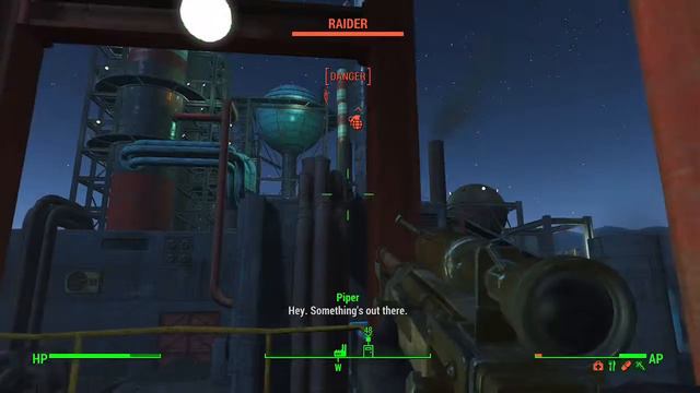 Fallout 4 Snipe kill and Piper getting Beats смотреть онлайн