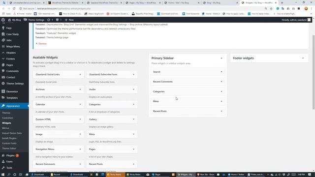 How To Customize The Sidebar Widgets | Saasland WordPress Theme смотреть онлайн