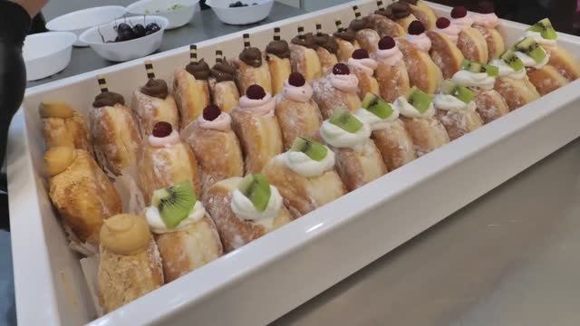 Корейские десерты. Пончики. Коллекция.