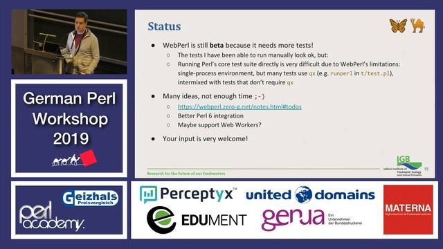 Run Perl in the Browser with WebPerl! смотреть онлайн
