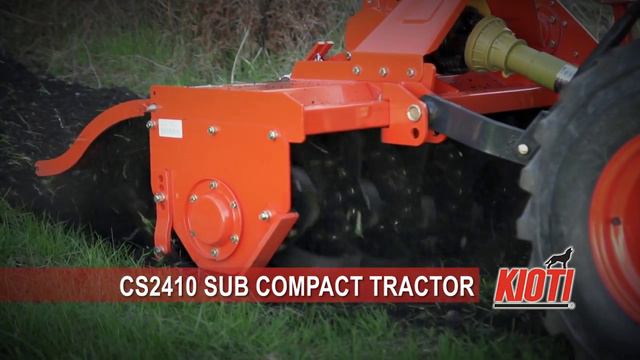 Мини-трактор для домашнего хозяйства KIOTI CS2610 1 смотреть онлайн