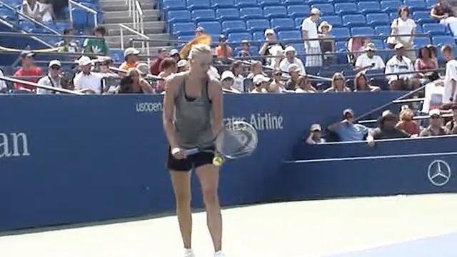 MARIA SHARAPOVA HITTING PART 3 смотреть онлайн