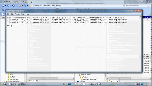VS Net FullTrust смотреть онлайн