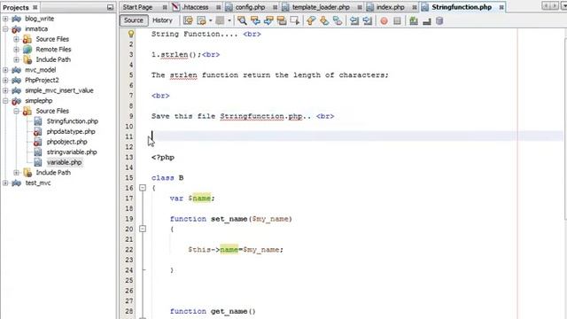 Beginner php oop part 5 string function смотреть онлайн