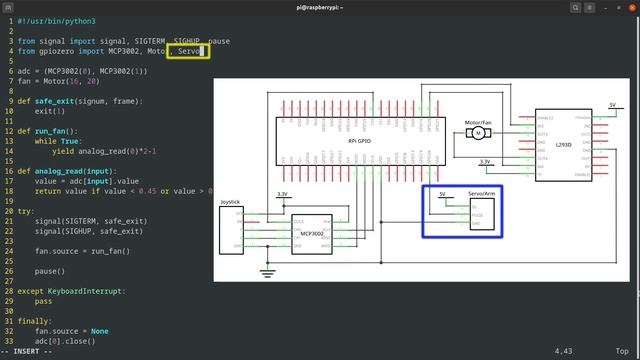 Raspberry Pi Robotics: DC Motors and Servos (Python Tutorial with gpiozero) смотреть онлайн