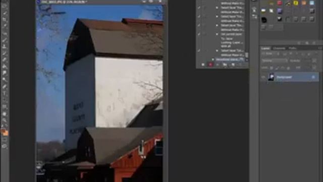 Create action (stored keystrokes) in Photoshop CS6 смотреть онлайн