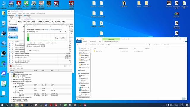 Серверный PCIe 3.0 x8 - обзор SSD Samsung PM1725b 1.6TB (MZPLL1T6HAJQ-00005) смотреть онлайн