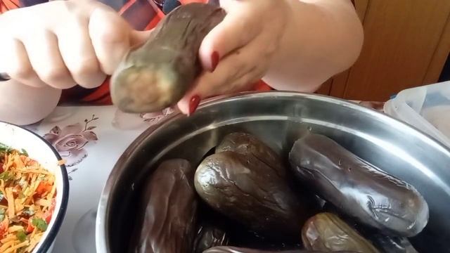 БАКЛАЖАНЫ КВАШЕНЫЕ НАЧИНЁННЫЕ ОВОЩАМИ. ? смотреть онлайн