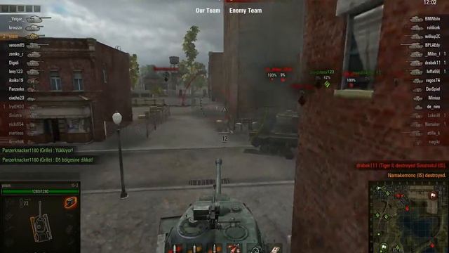 World of Tanks- IS2 - AceTanker - Мир танков смотреть онлайн