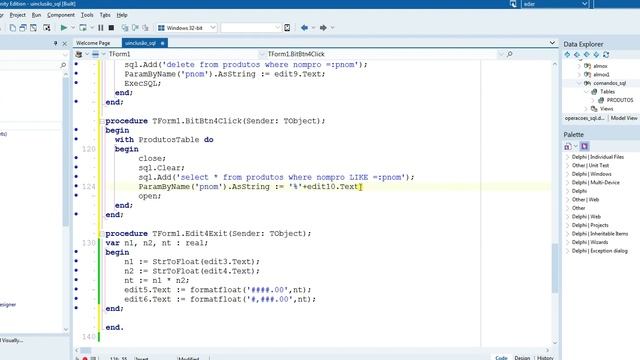 SELECT + LIKE - SQL - CONSULTA - DELPHI 10.3 смотреть онлайн