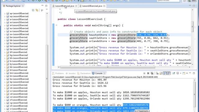 Learn Java - Exercise 10x - Use Constructors in Java Classes смотреть онлайн