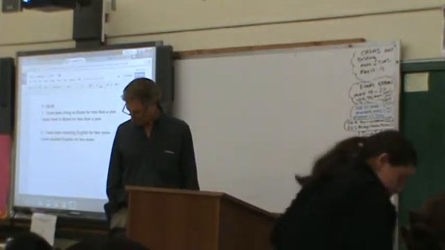 ESL 3 4 LECTURE PRESENT PERFECT CONTINUOUS III смотреть онлайн