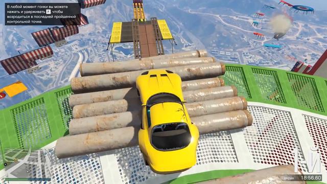 СКИЛЛ ТЕСТ С БОМБАМИ НА СУПЕРКАРЕ BANSHEE 900 R! ГТА 5 ОНЛАЙН █ GTA 5 ONLINE смотреть онлайн
