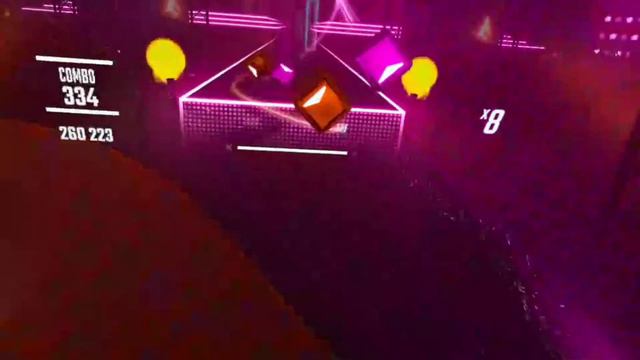 Dance,Dance by "Fallout boy" played on beat saber. смотреть онлайн
