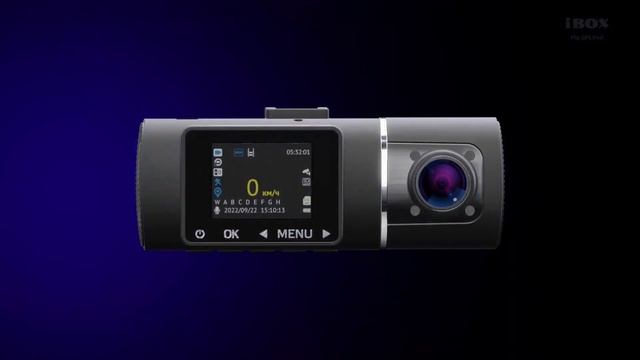 Двухканальный видеорегистратор iBOX Flip GPS Dual смотреть онлайн