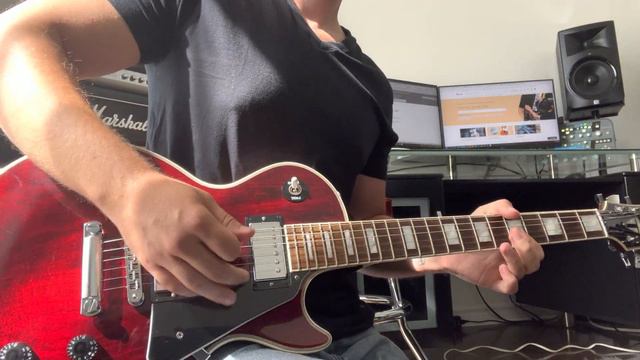 2012 Gibson Les Paul Classic Custom Reverb Demo смотреть онлайн