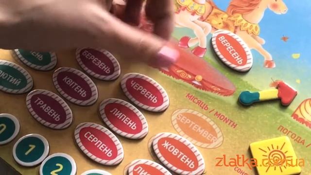Новинка! Магнитный календарь для детей!Розвиток дитини(дни недели,времена года/дні тижня,пори року)
