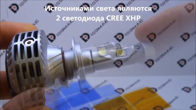 Автомобильные светодиодные лампы 3000Lm XHP смотреть онлайн