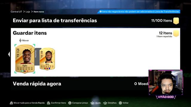 MINHA PRIMEIRA PREMIAÇÃO ELITE 1 SQUAD BATTLES & PACK DE 10 JOGADORES 83+ - FC 24 Rumo a Glória #10 смотреть онлайн