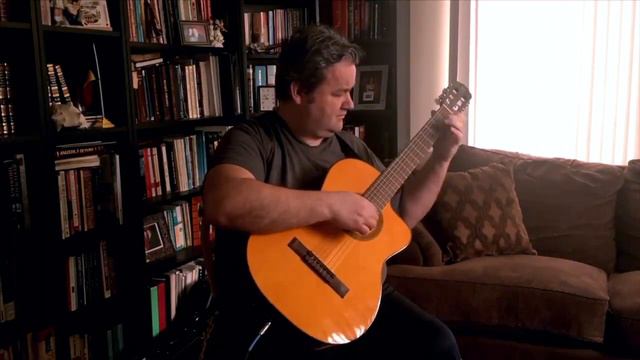Guitar Improvisation A Minor Takamine GC1CE-NAT смотреть онлайн