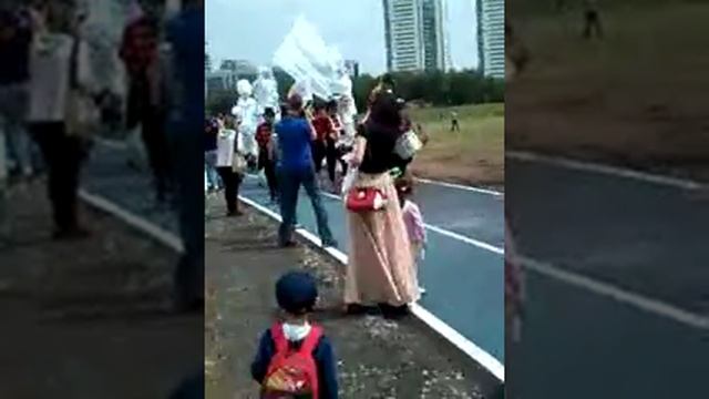 Праздник летающих змей в Астане.День города июль 2016 год. смотреть онлайн