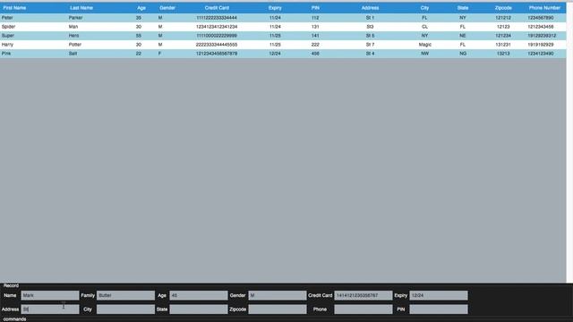 Python Tkinter data entry Form смотреть онлайн