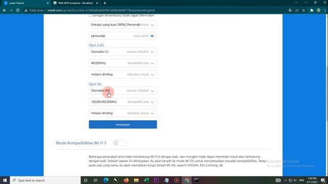 SETTING ROUTER MI WIFI6 AX6000 - PKM DEPARTEMEN ELEKTRO UNDIP