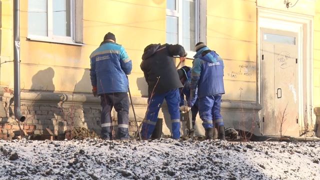 2023/11 – Продолжаются работы по улице Спасской смотреть онлайн