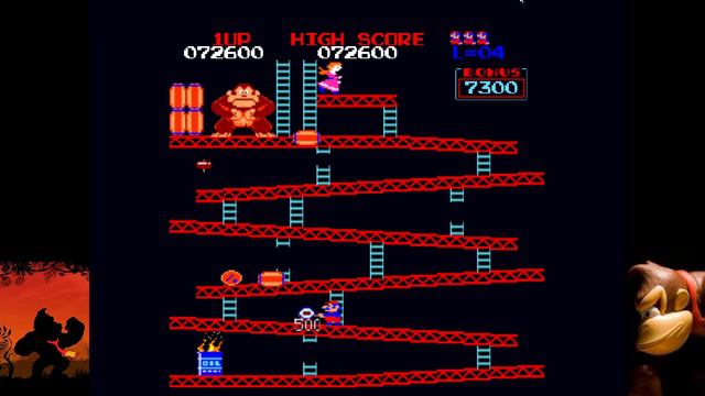 Donkey Kong Arcade 1981