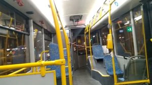 Салон троллейбуса музейной линии в Москве