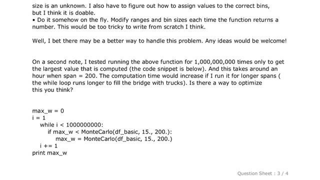 Pandas : Monte Carlo Simulation with Python: building a histogram on the fly смотреть онлайн