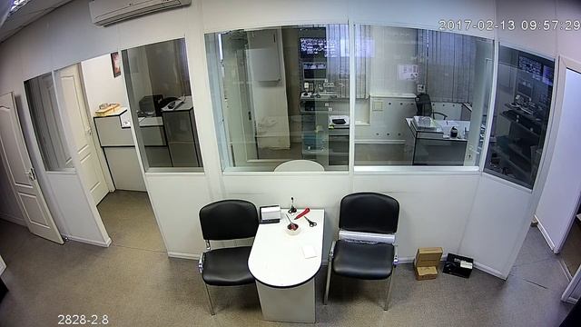 Видеокамера IP IVM-2828-2.8. IMX322, HI3516C, 3.6мм. Офис, день. смотреть онлайн