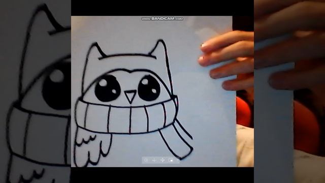 How to draw an owl in Fall смотреть онлайн