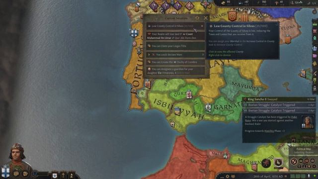 Last Count, First King Achievement/Trophy Playthrough | Crusader Kings III | Form Portugal смотреть онлайн