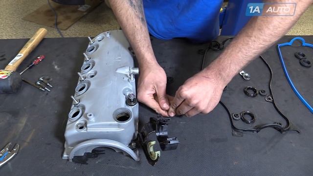 How to Replace Valve Cover Gasket Set 01-05 Honda Civic смотреть онлайн