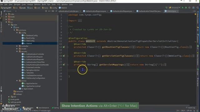 Stateless Spring Security using JWT (Part:2) смотреть онлайн