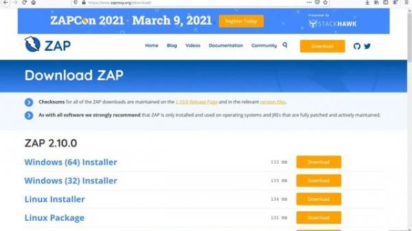 How to Install OWASP ZAP on Windows