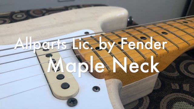 Strat necks battle: Fender Custom Shop Neck vs Allparts Neck - Does the tone change? смотреть онлайн