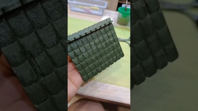 Первая работа в технике Декупаж. Чайный домик