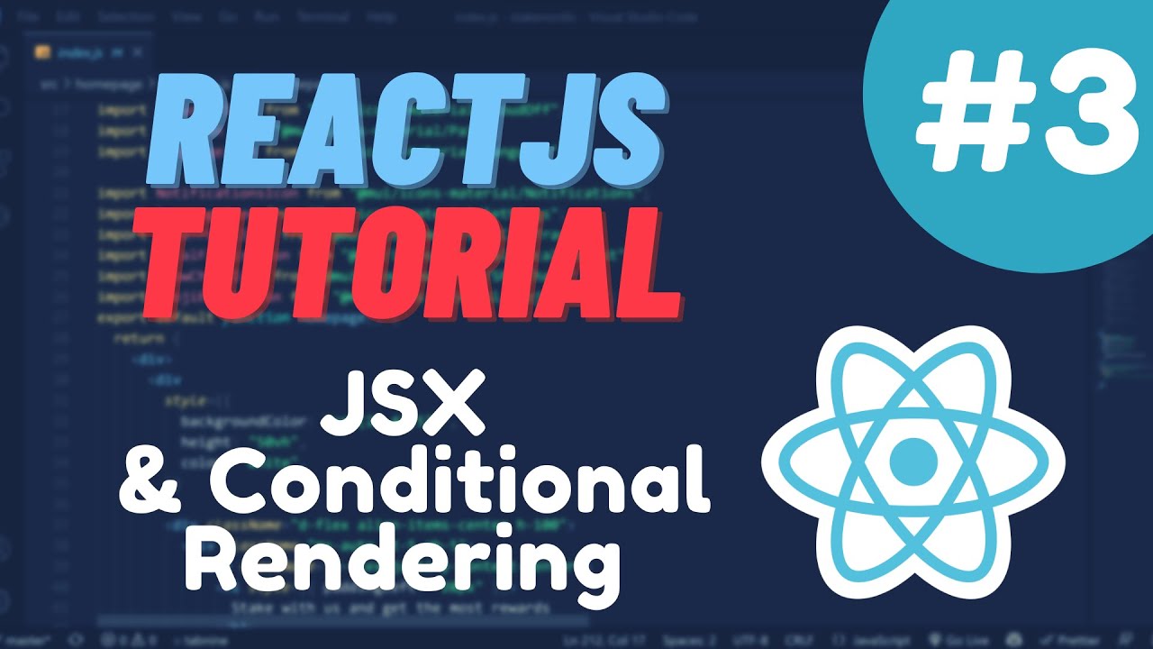 Урок №3 Руководство по React - JSX и условный рендеринг смотреть онлайн