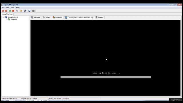 Установка ReactOS на компьютер с помощью Qemu / ReactOS installation to computer using Qemu смотреть онлайн